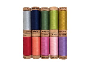 Big Woods by Sarah Fielke, 80wt Cotton Thread Set by Aurifil