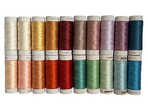 Evolve by Suzy Williams, 8wt Cotton Thread Set by Aurifil