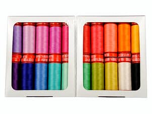 Tula Sunrise Collection by Tula Pink, 50wt Cotton Thread Set by Aurifil