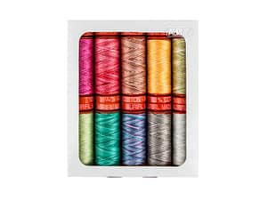 The Premium Collection by Tula Pink, 50wt Cotton Thread Set by Aurifil