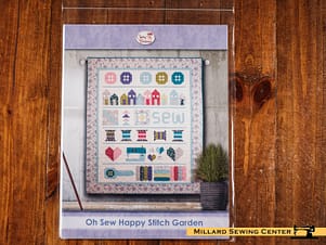 Oh Sew Happy Stitch Garden Quilt Pattern by Cherry Blossoms Quilting Studio
