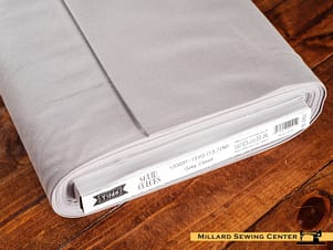Cotton Fabric, 44" Wide in Grey Cloud by Tilda