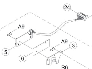 PCB Converter Board for Necchi C2000 Sewing Machine