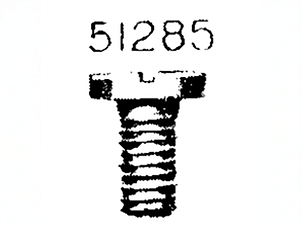Screw, Motor Mount for Vintage Singer Sewing Machines with Potted Motor