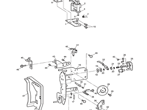 Adjusting Screw Spring Plate for Babylock and Brother Sewing Machines