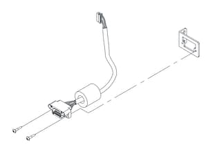 Terminal, Embroidery Unit Connection for Necchi Creator Series C1200 & C2000 Embroidery Sewing Machines