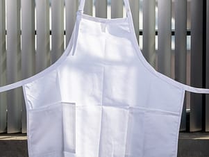 Apron, Adult in White