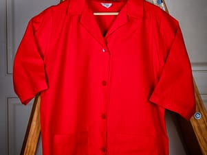 Over Shirt, Adult Medium in Red