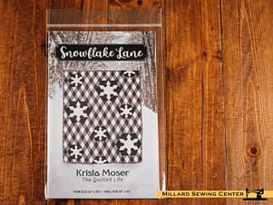 Snowflake Lane Pattern by Krista Moser