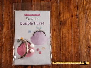 Purse Kit, Sew In Bauble Purse