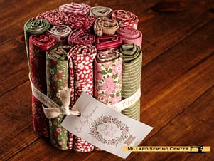 Cotton Fabric, Fat Eighth Bundle in Winter by Tilda