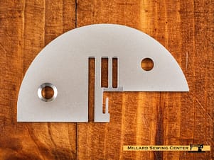 Needle Plate, Rolled Hem for Jaguar & White Serger Sewing Machines