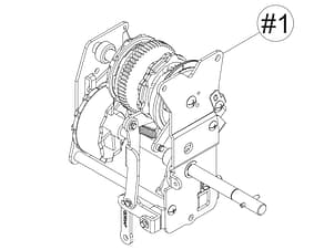 Pattern Cam Assembly for Necchi C35 Sewing Machine
