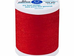 Dual Duty XP 125yds in Bright Red by Coats & Clark