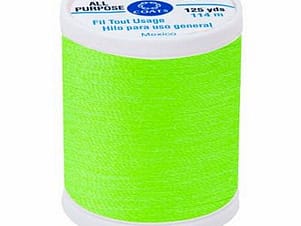 Dual Duty XP 125yds in Neon Bright Yellow by Coats & Clark