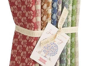 Cotton Fabric, Fat Quarter Bundle, Multicolor by Tilda