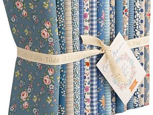 Cotton Fabric, Fat Eighth Bundle in Summer by Tilda