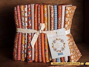 Cotton Fabric, Fat Quarter Bundle, Autumn by Tilda