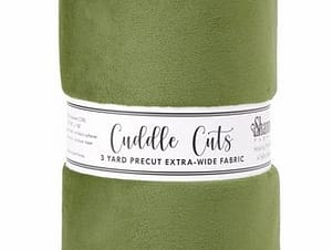 Minky, Wide Back Cuddle Cuts 3 Yard Length in Cactus by Shannon Fabrics