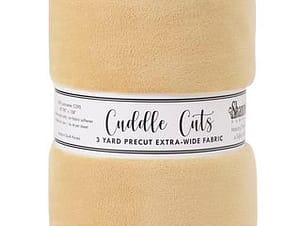 Minky, Wide Back Cuddle Cuts 3 Yard Length in Camel by Shannon Fabrics