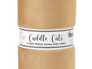 Minky, Wide Back Cuddle Cuts 3 Yard Length in Cappuccino by Shannon Fabrics