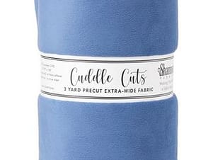 Minky, Wide Back Cuddle Cuts 3 Yard Length in Jeans by Shannon Fabrics