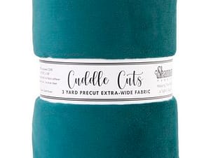 Minky, Wide Back Cuddle Cuts 3 Yard Length in Spruce by Shannon Fabrics