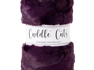 Minky, 2 Yard Luxe Cuddle Cuts in Hide Berry by Shannon Fabrics