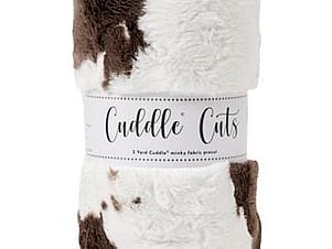 Minky, 2 Yard Luxe Cuddle Cuts in Calf Brownie by Shannon Fabrics