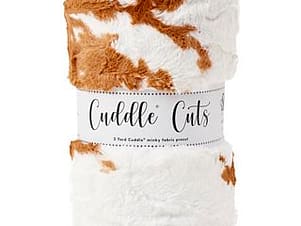 Minky, 2 Yard Luxe Cuddle Cuts in Calf Penny by Shannon Fabrics