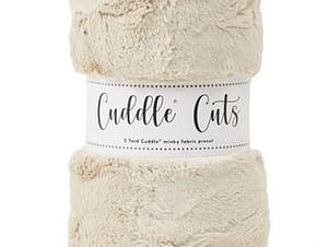 Minky, 2 Yard Luxe Cuddle Cuts in Hide Champagne by Shannon Fabrics