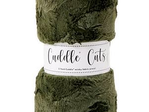 Minky, 2 Yard Luxe Cuddle Cuts in Hide Chive by Shannon Fabrics