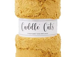 Minky, 2 Yard Luxe Cuddle Cuts in Hide Golden by Shannon Fabrics