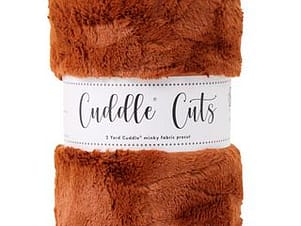 Minky, 2 Yard Luxe Cuddle Cuts in Hide Ginger by Shannon Fabrics