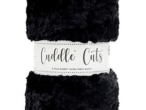 Minky, 2 Yard Luxe Cuddle Cuts in Marble Black by Shannon Fabrics