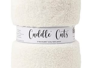 Minky, 2 Yard Luxe Cuddle Cuts in Sherpa Ivory by Shannon Fabrics