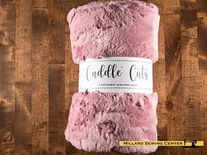Minky, 2 Yard Luxe Cuddle Cuts in Hide Woodrose by Shannon Fabrics
