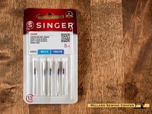 Leather Point Needles By Singer (2032)