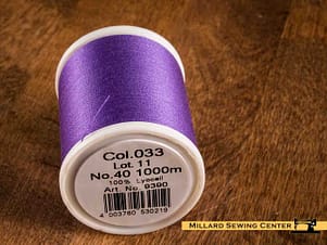 Sensa Green 40wt Lyocell Thread in Lavender by Madeira