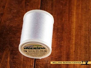 Sensa Green 40wt Lyocell Thread in Fluorescent White by Madeira