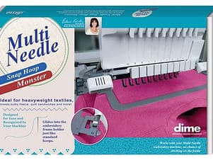Embroidery Hoop, Snap Hoop, Monster, 5"x7" for Multi-Needle Embroidery Machines by DIME