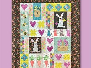 Honey Bunny Machine Embroidery Pattern by Smith Street Designs