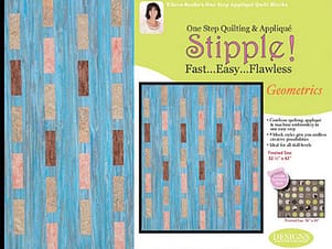 Stipple! Quilt Blocks Geometrics Pattern by DIME