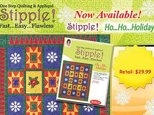 Stipple! Ho Ho Holiday Pattern by DIME