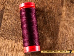 Metrosene All Purpose Polyester Sewing Thread in 0111 Beet Red by Mettler