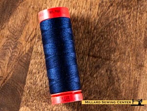 Metrosene All Purpose Polyester Sewing Thread in 1465 Midnight Blue by Mettler