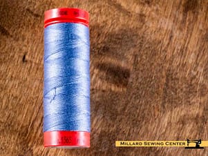 Metrosene All Purpose Polyester Sewing Thread in 1363 Blue Thistle by Mettler