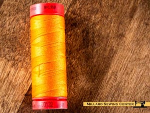 Metrosene All Purpose Polyester Sewing Thread in 0122 Pumpkin by Mettler