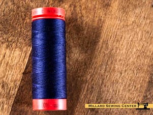 Metrosene All Purpose Polyester Sewing Thread in 0016 Dark Indigo by Mettler