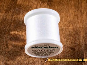 Aerofil 40wt Polyester Thread in 8010 White by Madeira